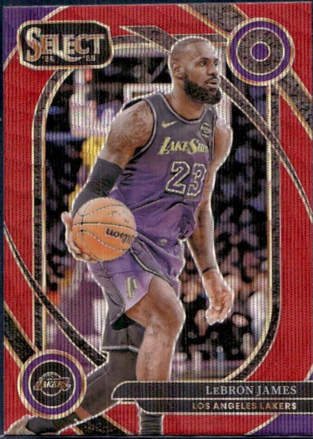 LeBron James [Red Wave Prizm] #241
