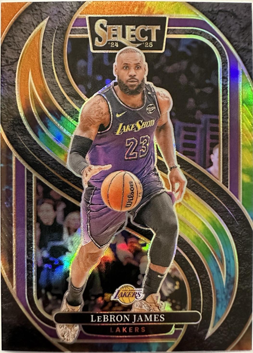 LeBron James [Tie-Dye Prizm] #111