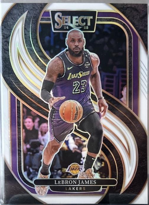 LeBron James [White Prizm] #111
