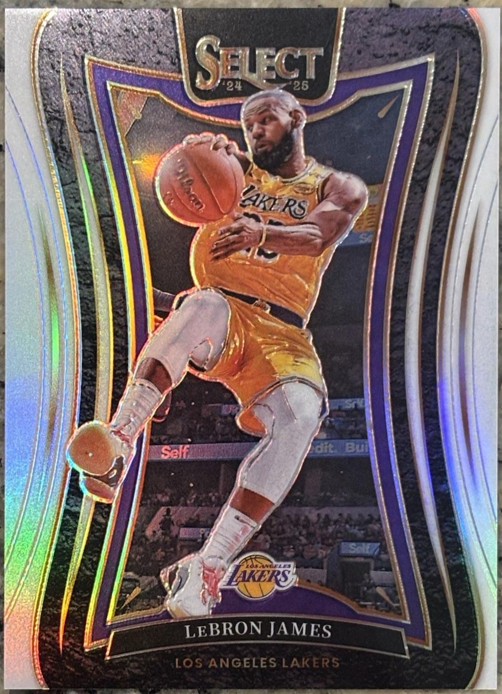 LeBron James [White Prizm] #310