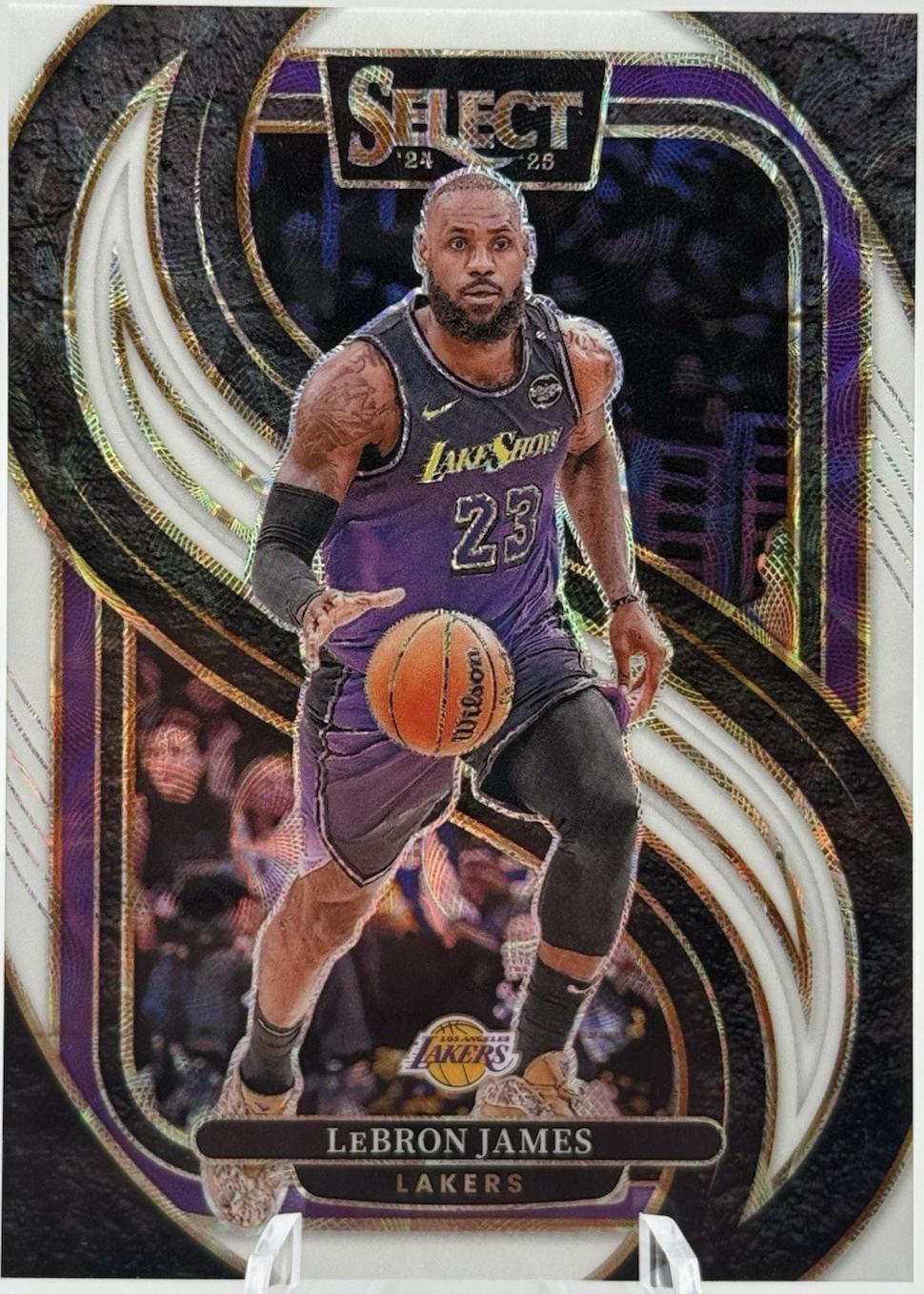 LeBron James [White Scope Prizm] #111