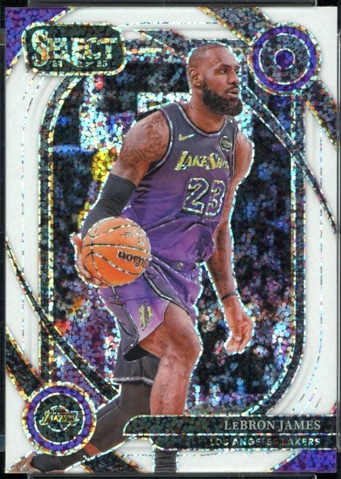 LeBron James [White Sparkle Prizm] #241