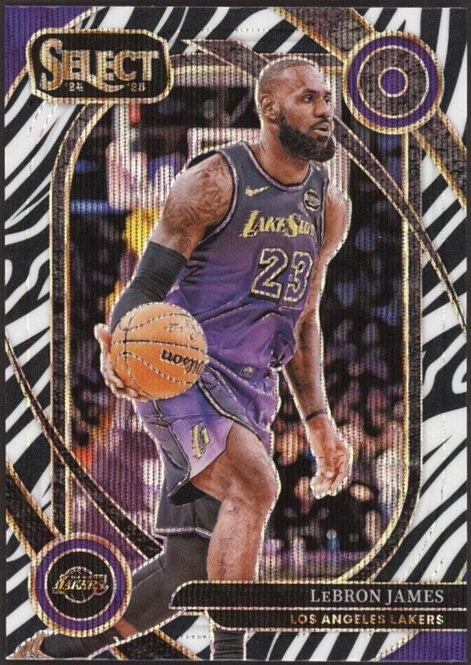 LeBron James [Zebra Prizm] #241