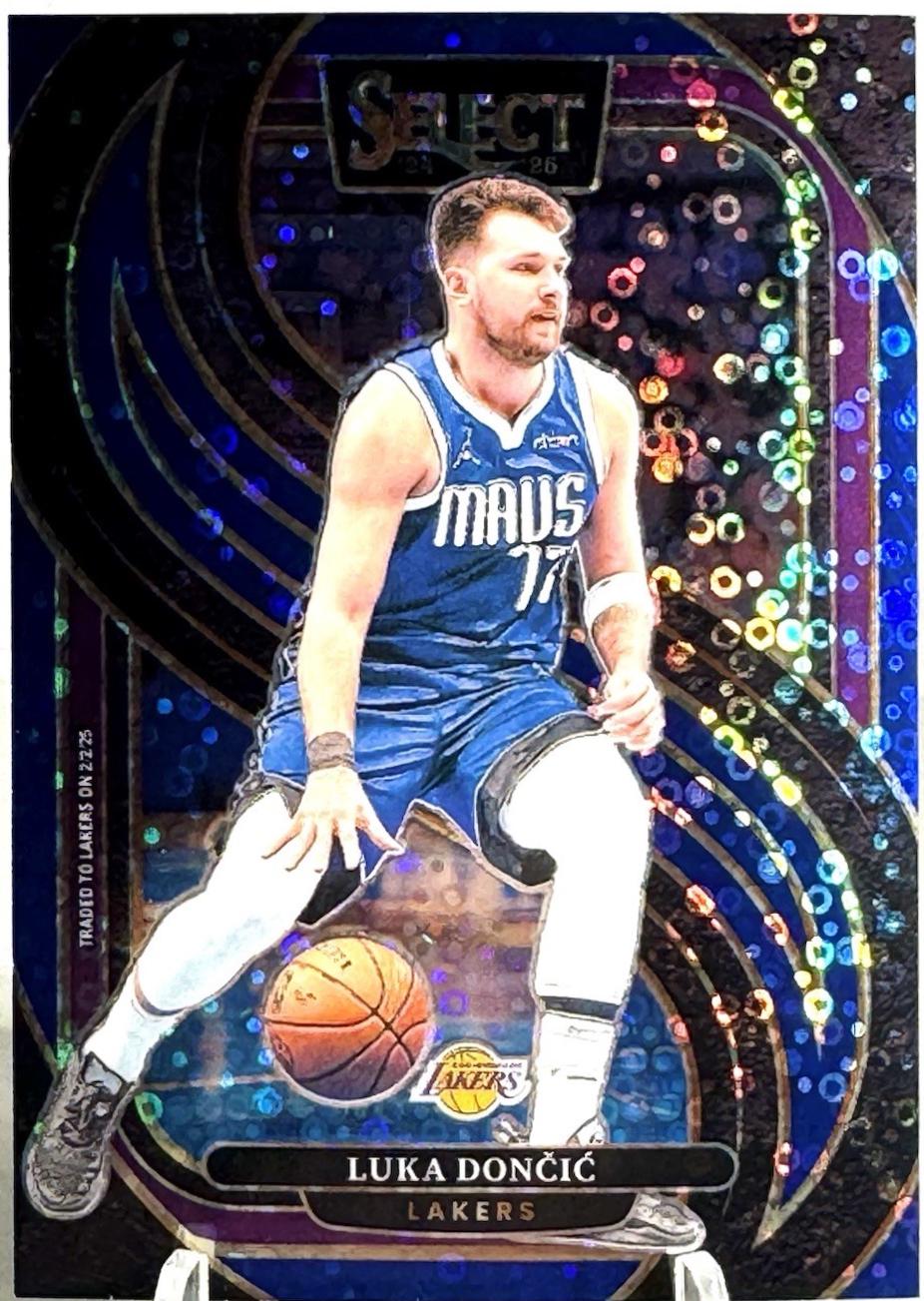 Luka Doncic [Blue Disco Prizm] #141