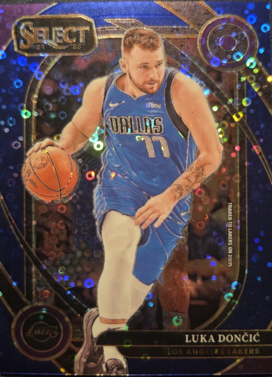 Luka Doncic [Blue Disco Prizm] #265
