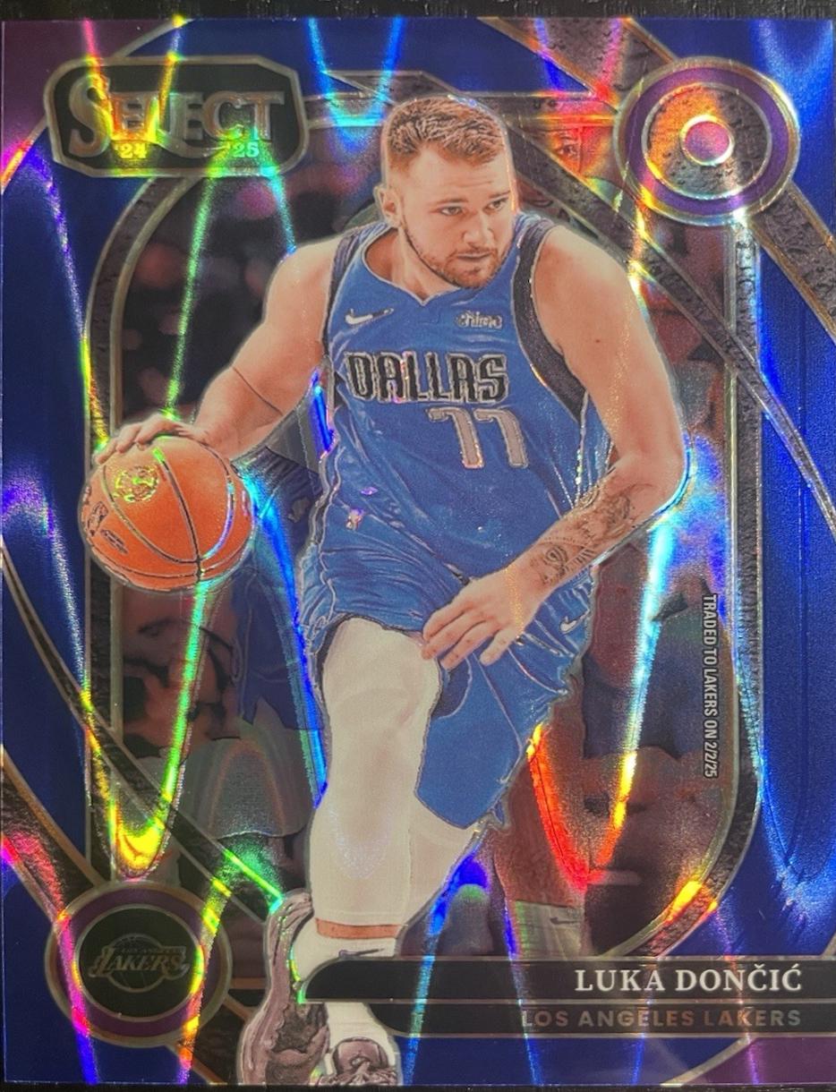 Luka Doncic [Blue Tectonic Prizm] #265