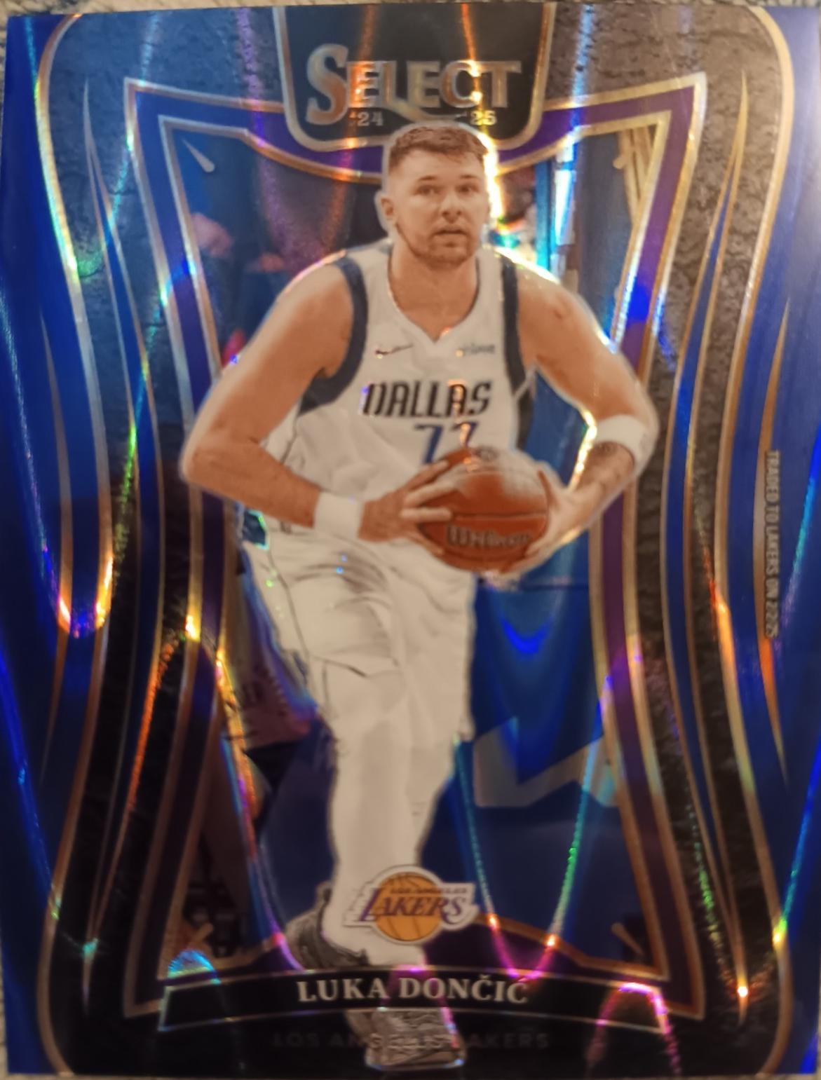 Luka Doncic [Blue Tectonic Prizm] #347