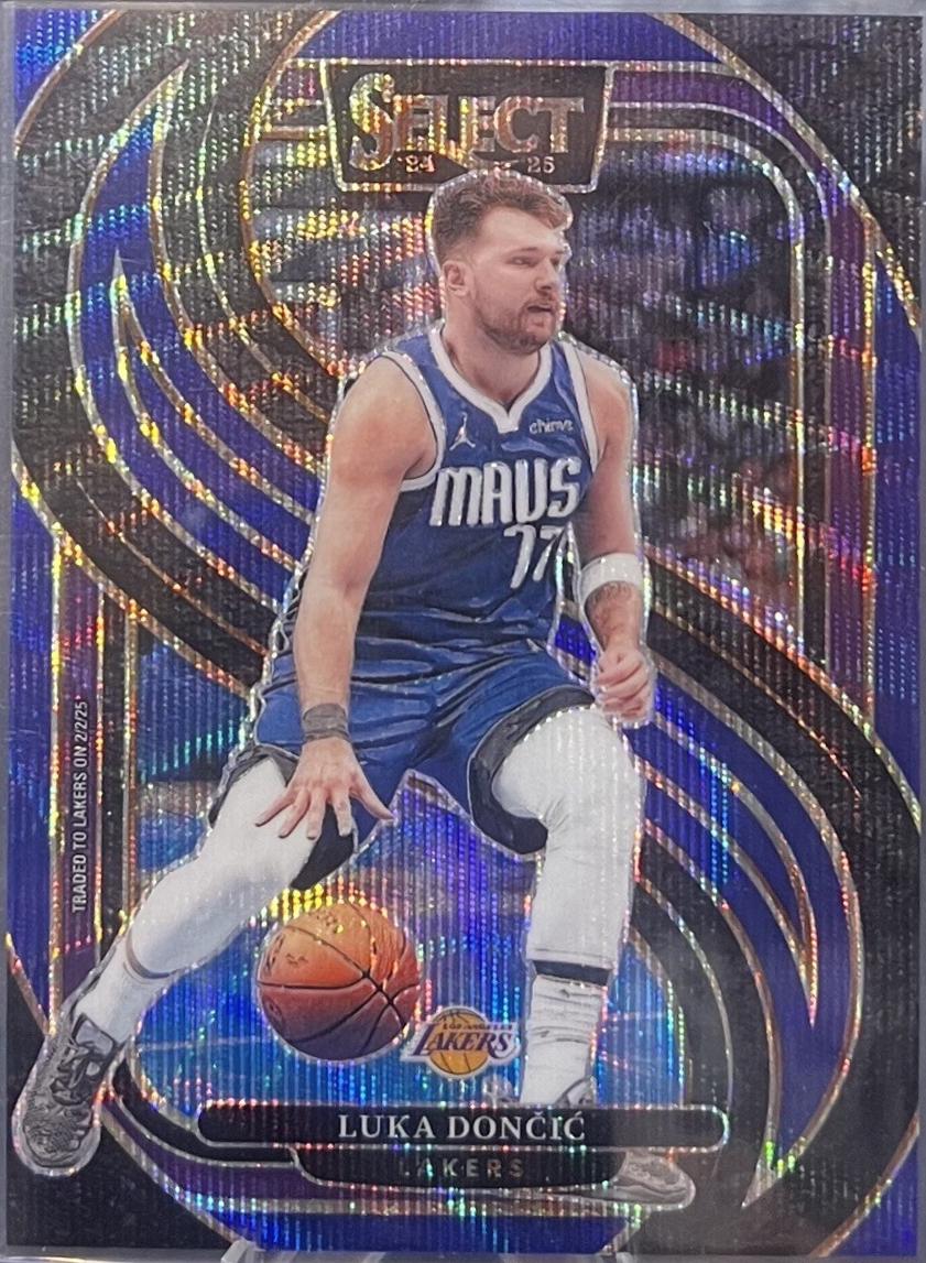 Luka Doncic [Blue Wave Prizm] #141