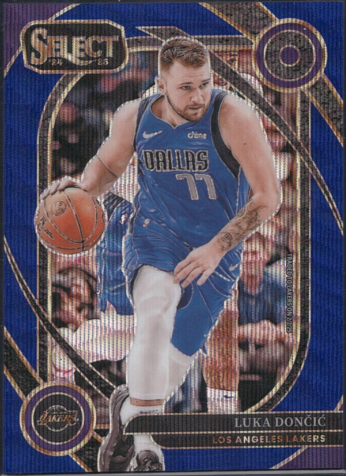 Luka Doncic [Blue Wave Prizm] #265