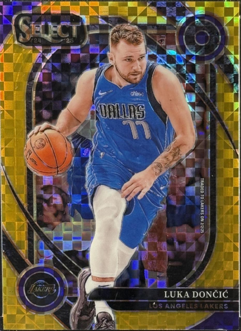 Luka Doncic [Gold Prizm] #265