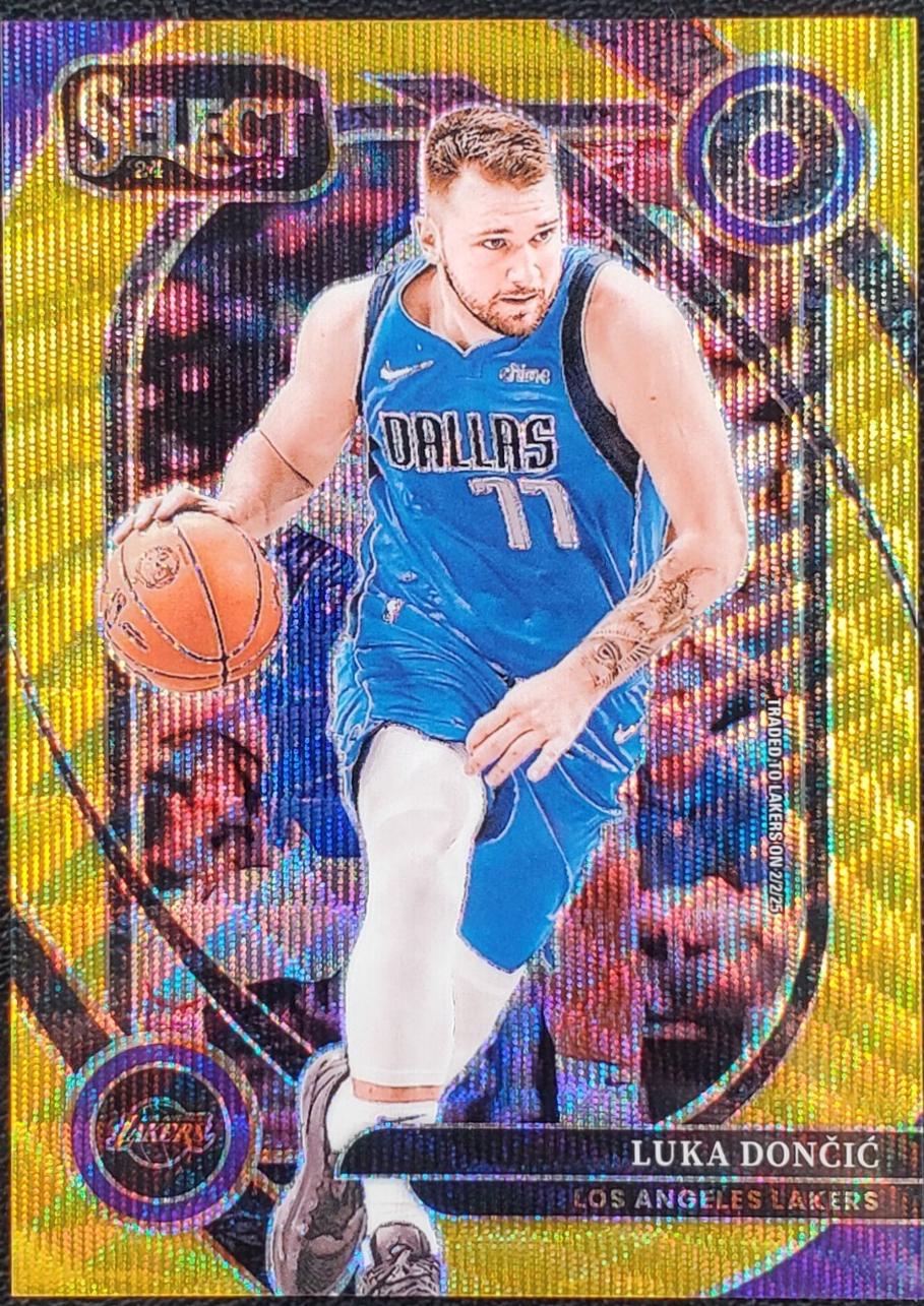Luka Doncic [Gold Wave Prizm] #265