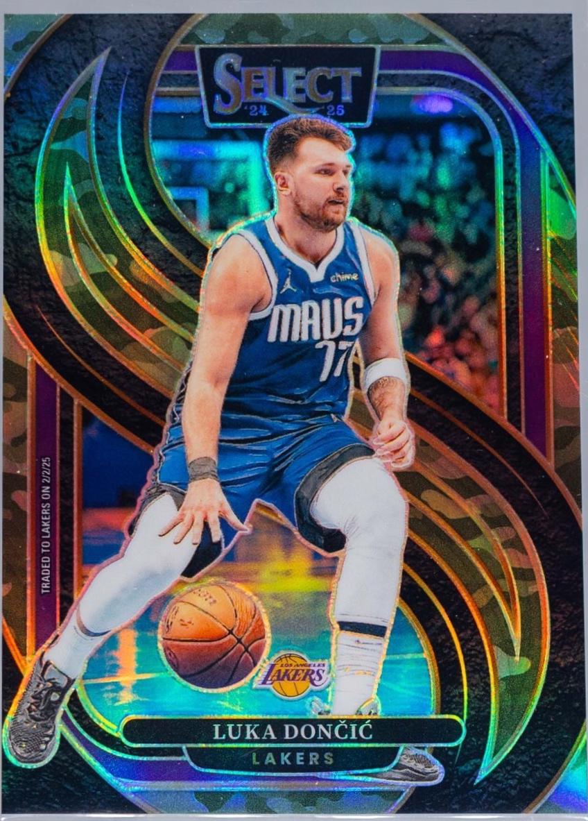 Luka Doncic [Green Camo Prizm] #141