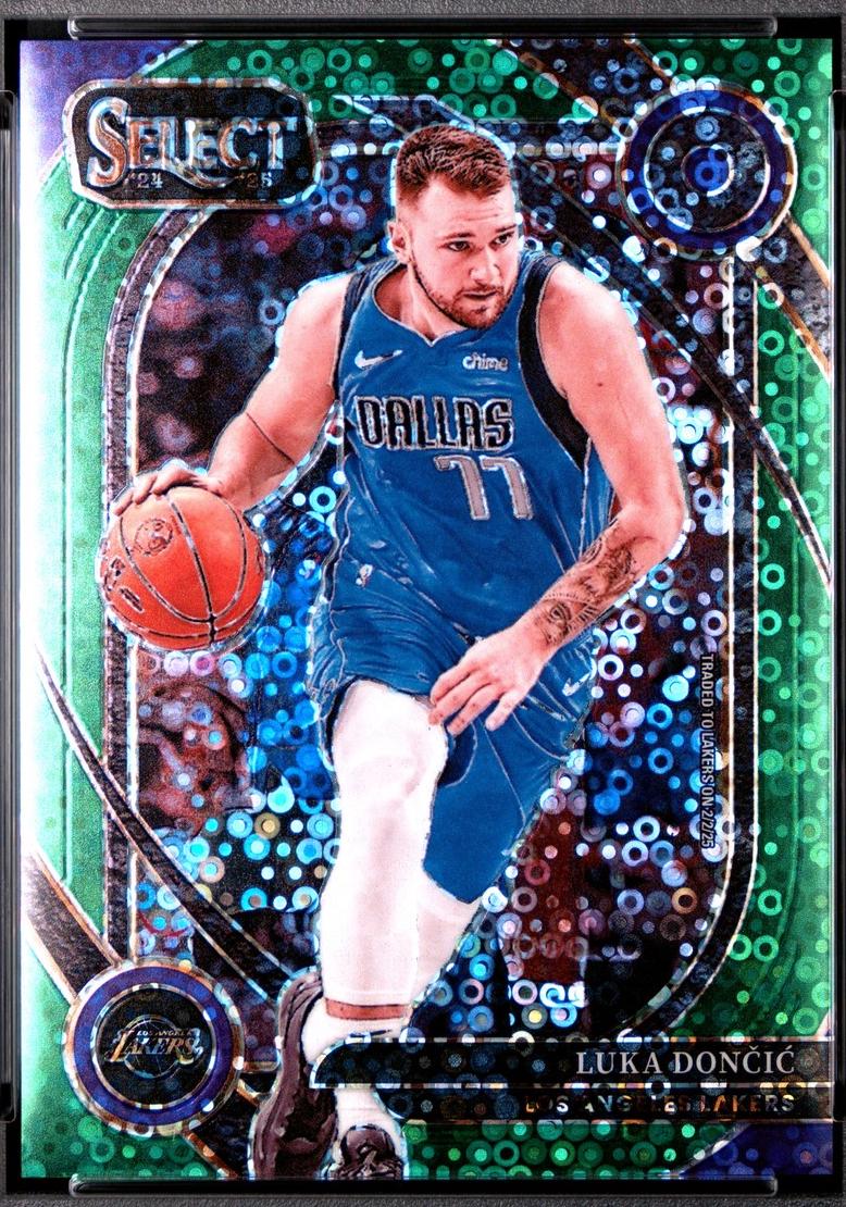Luka Doncic [Green Disco Prizm] #265