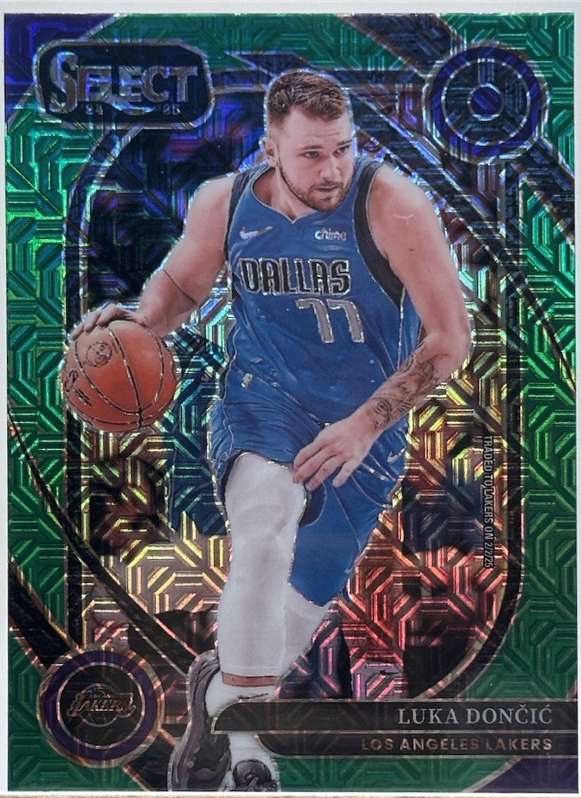 Luka Doncic [Green Mojo Prizm] #265
