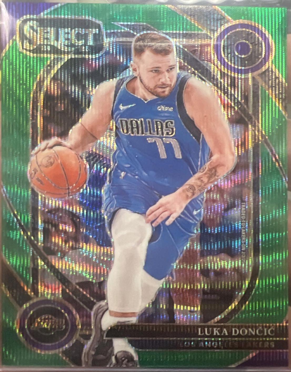 Luka Doncic [Green White Purple Prizm] #265