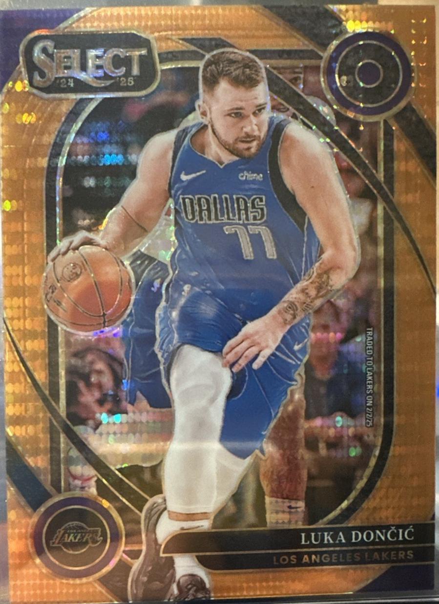 Luka Doncic [Neon Orange Pulsar Prizm] #265