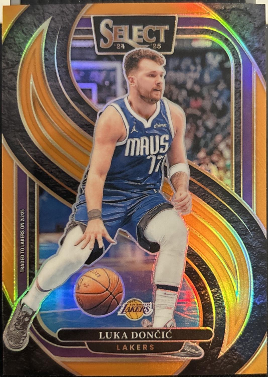Luka Doncic [Orange Prizm] #141