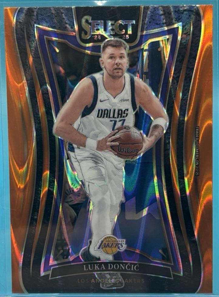Luka Doncic [Orange Tectonic Prizm] #347