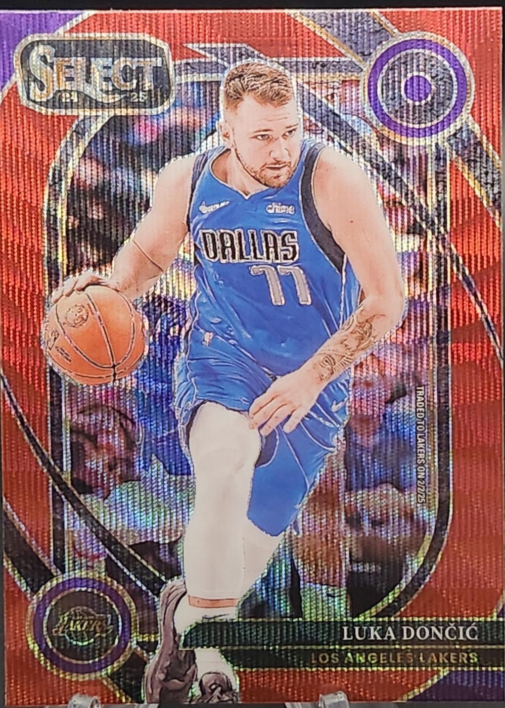 Luka Doncic [Red Wave Prizm] #265