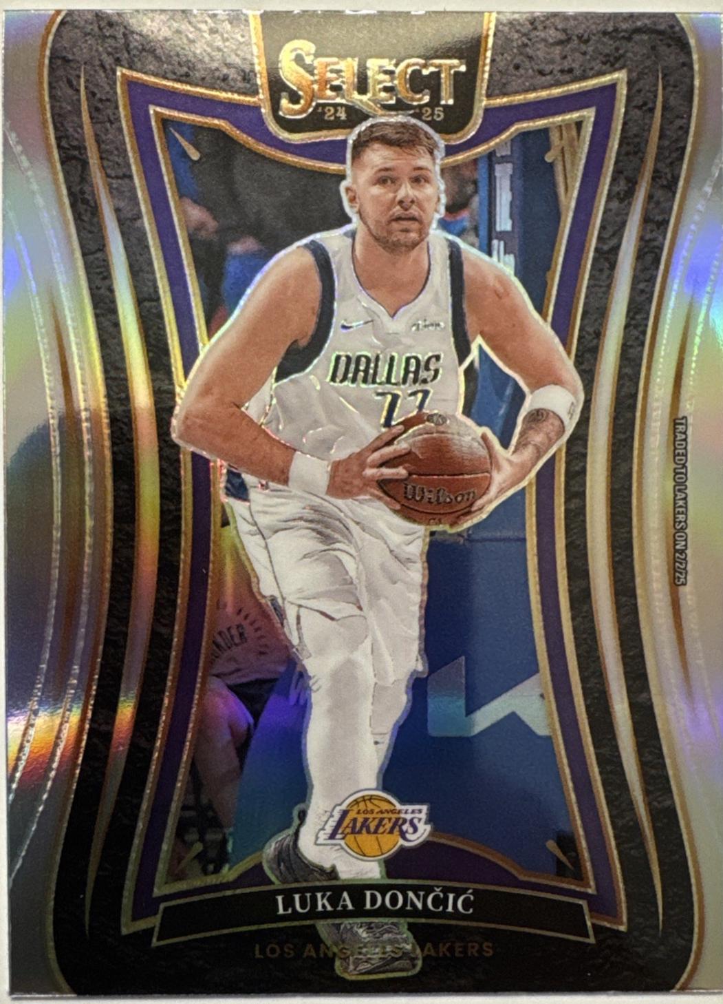 Luka Doncic [Silver Prizm] #347
