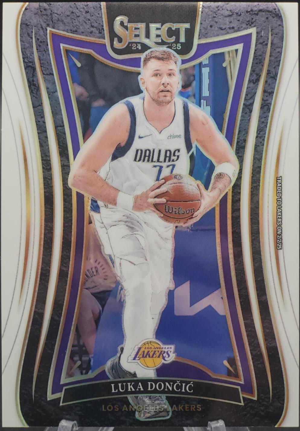 Luka Doncic [White Prizm] #347
