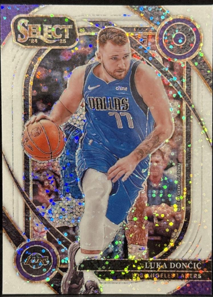 Luka Doncic [White Sparkle Prizm] #265
