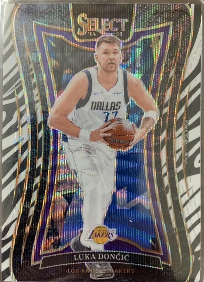 Luka Doncic [Zebra Prizm] #347