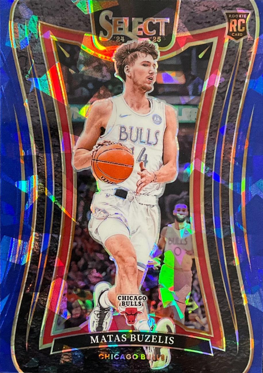 Matas Buzelis [Blue Cracked Ice Prizm] #384