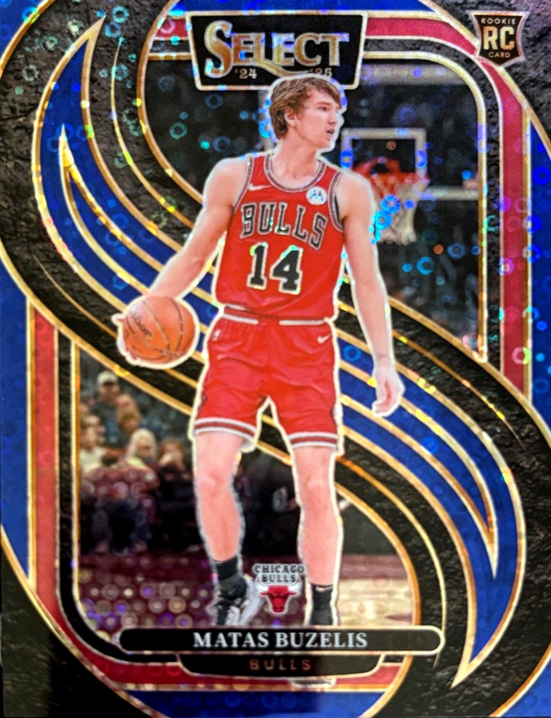 Matas Buzelis [Blue Disco Prizm] #166