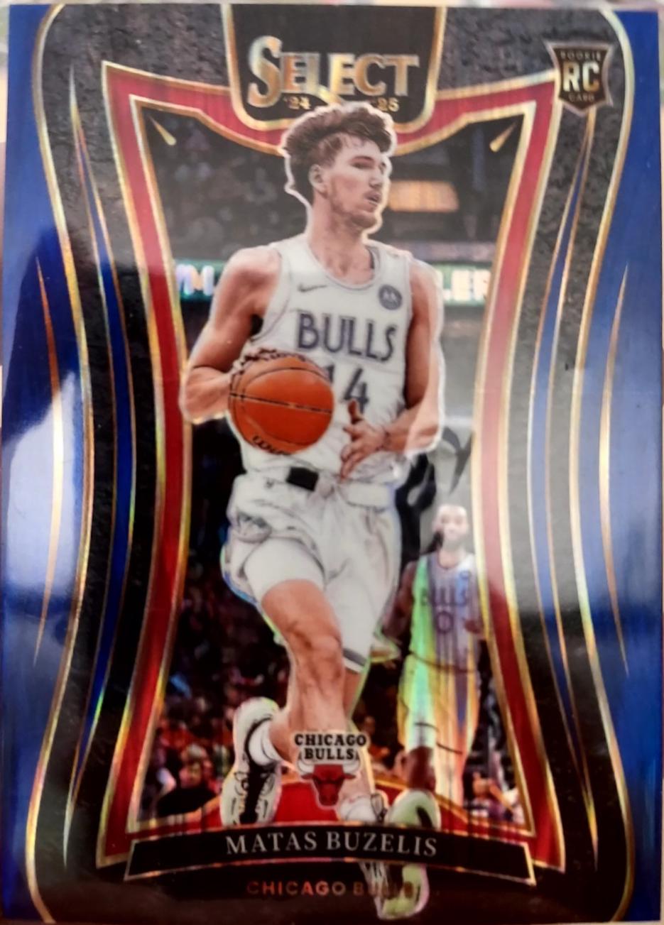 Matas Buzelis [Blue Flash Prizm] #384