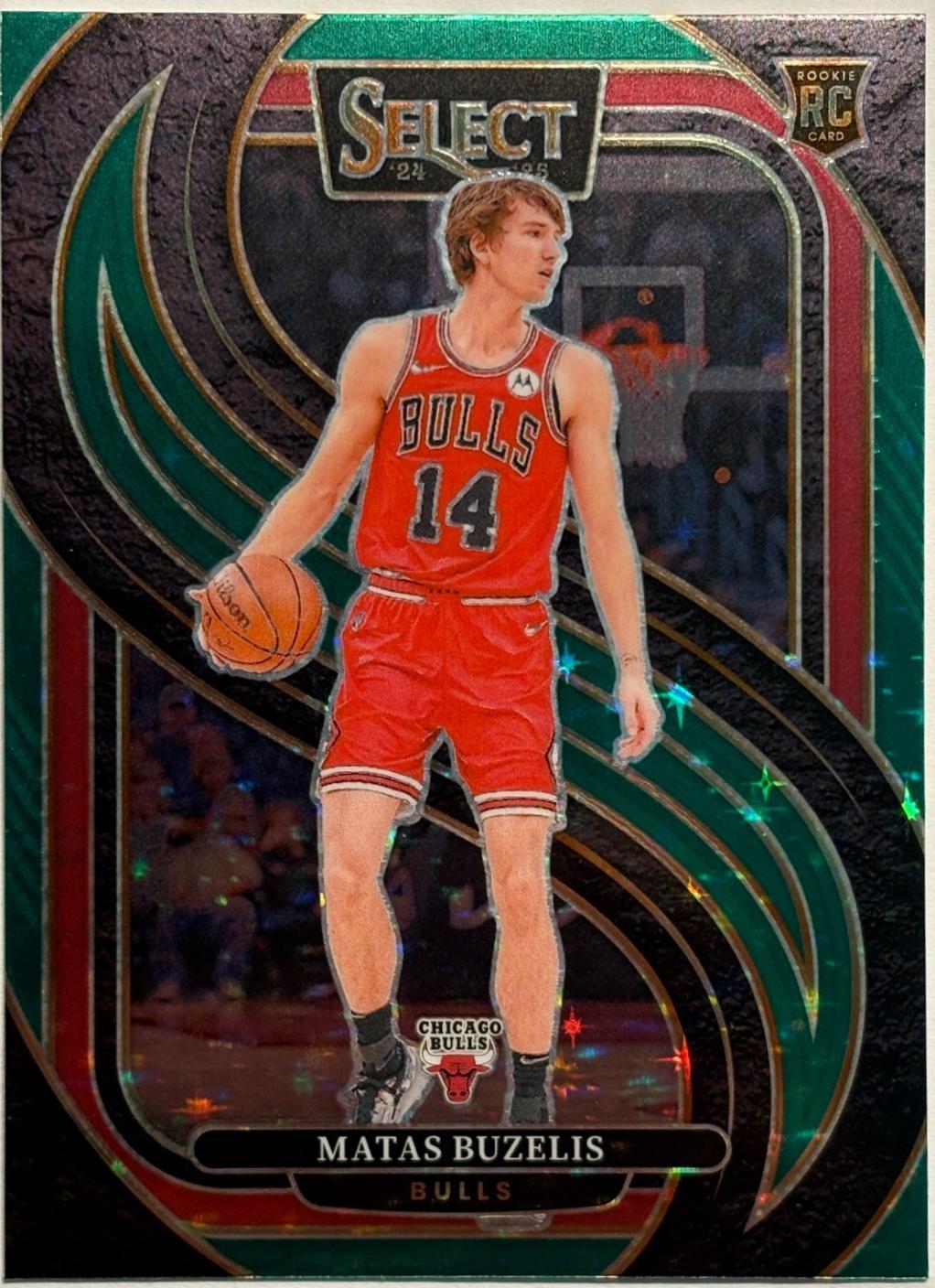 Matas Buzelis [Green Stars Prizm] #166