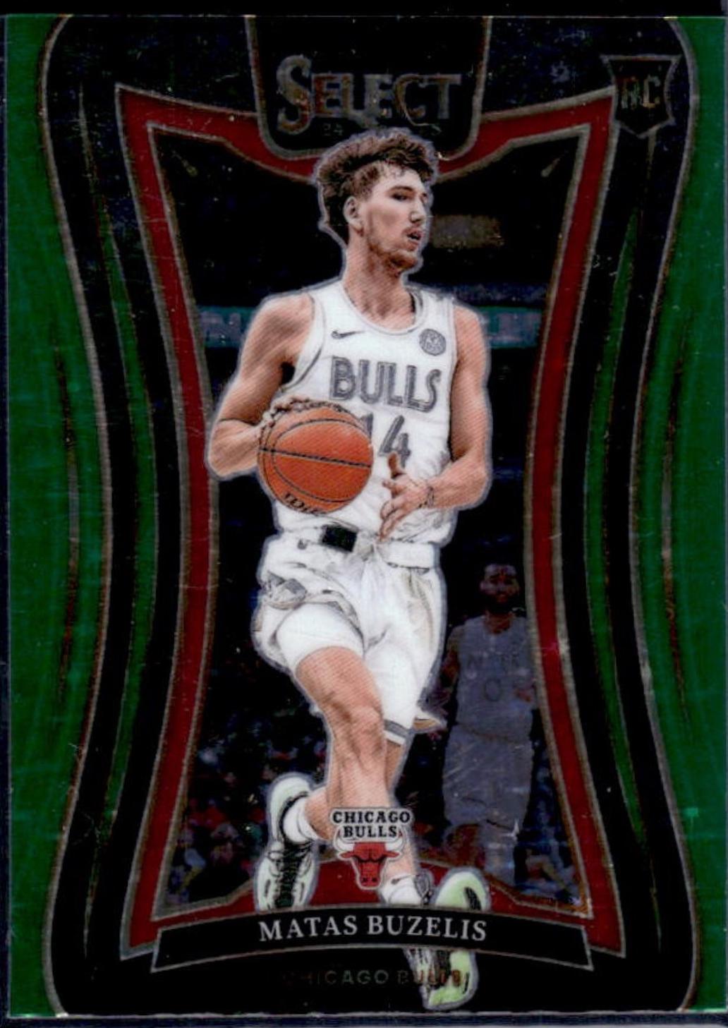 Matas Buzelis [Green Stars Prizm] #384