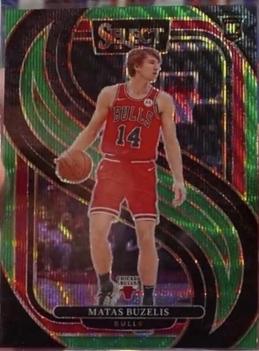 Matas Buzelis [Green Wave Prizm] #166