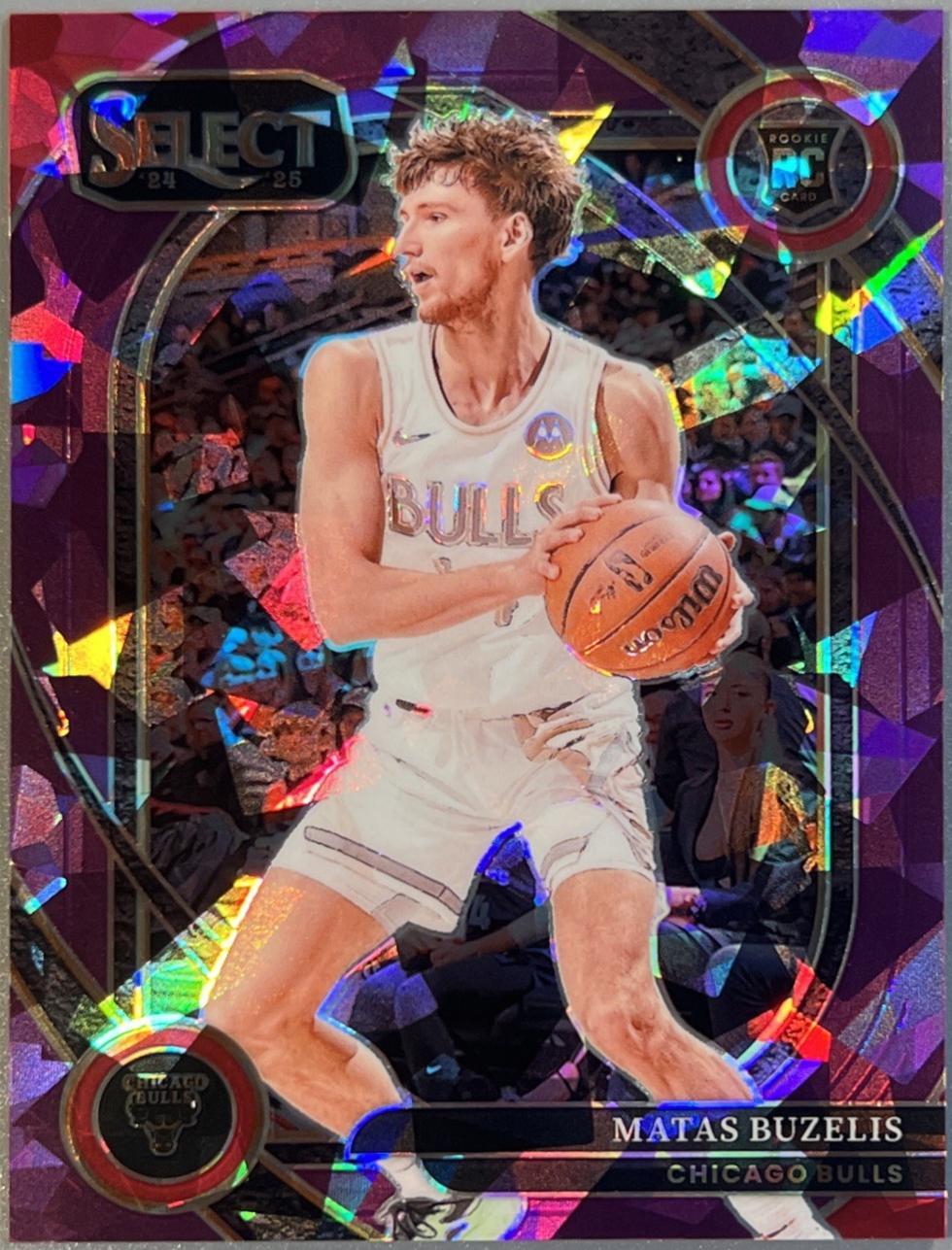 Matas Buzelis [Purple Cracked Ice Prizm] #277