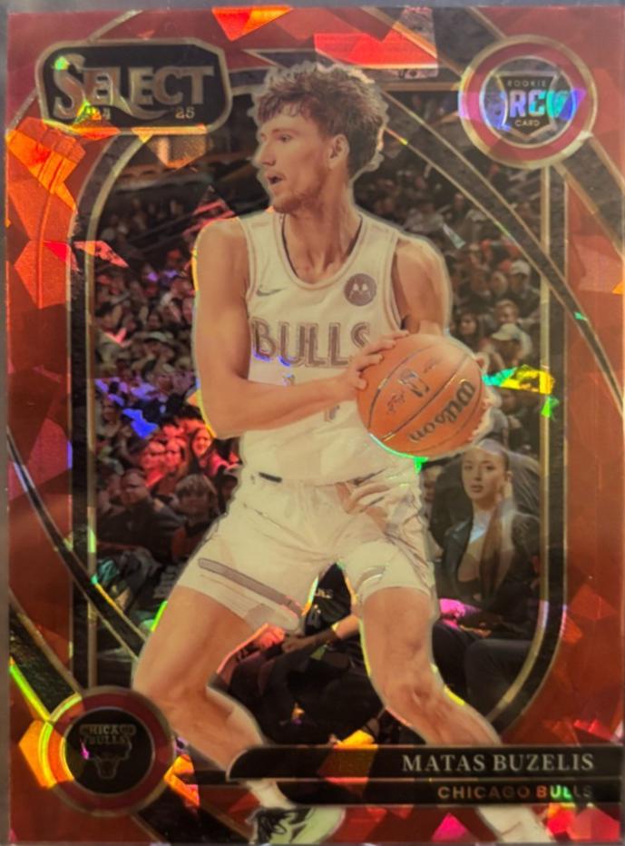 Matas Buzelis [Red Cracked Ice Prizm] #277