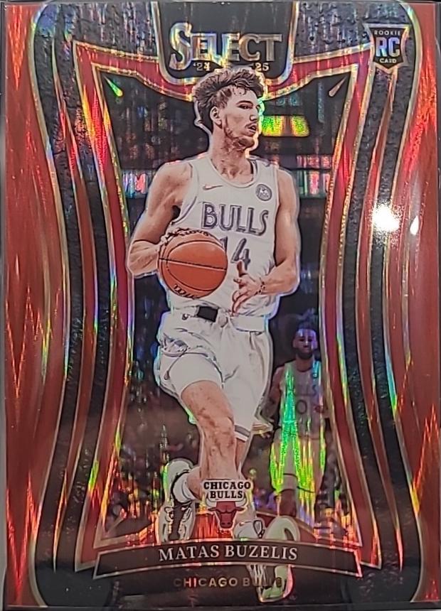 Matas Buzelis [Red Flash Prizm] #384