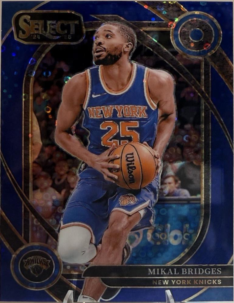 Mikal Bridges [Blue Disco Prizm] #204