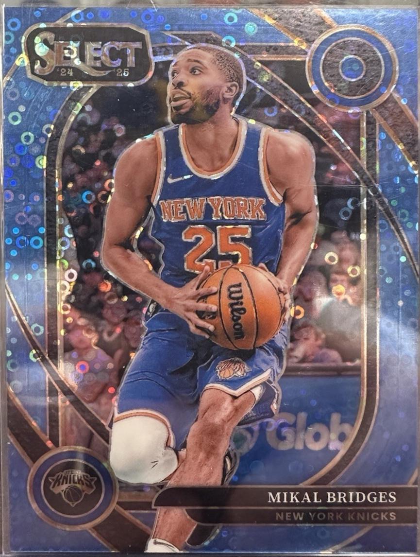 Mikal Bridges [Light Blue Disco Prizm] #204