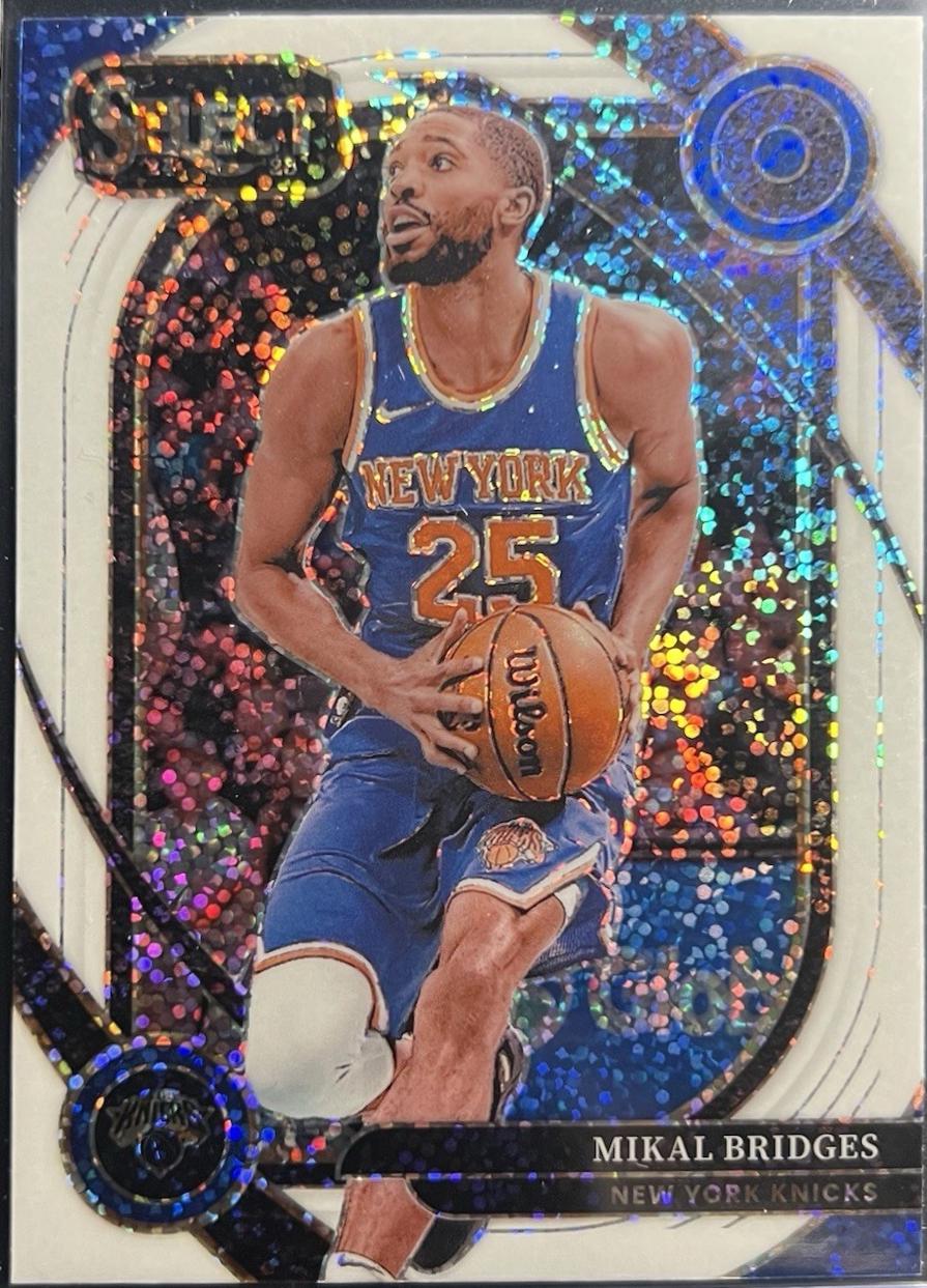 Mikal Bridges [White Sparkle Prizm] #204