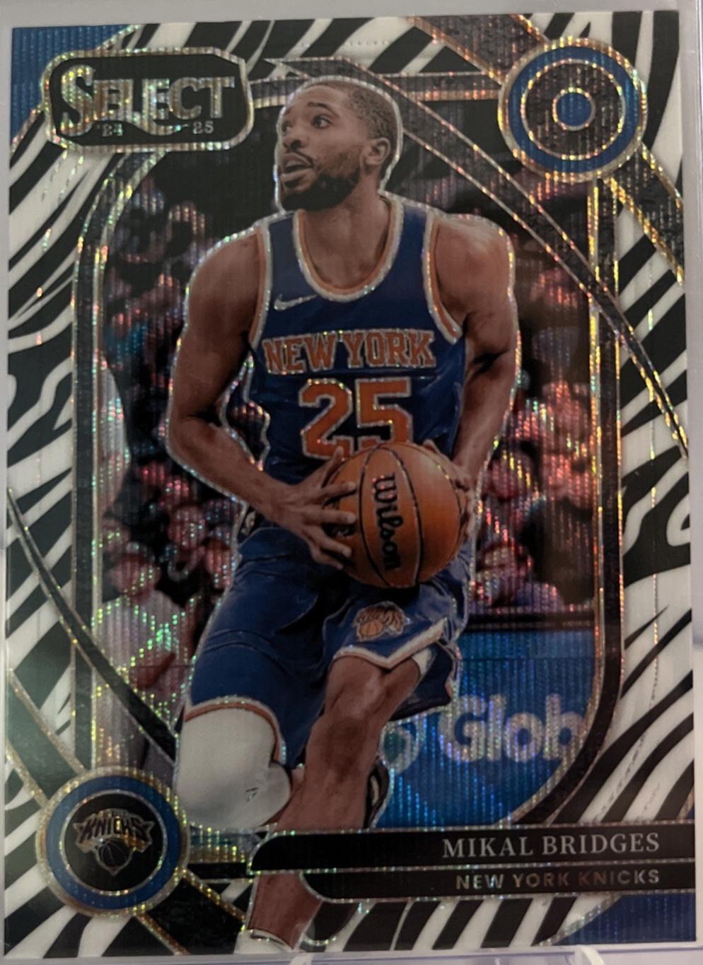 Mikal Bridges [Zebra Prizm] #204