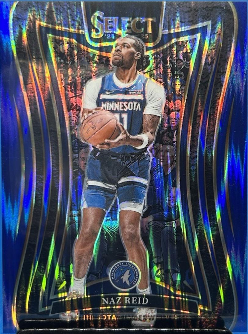 Naz Reid [Blue Flash Prizm] #331
