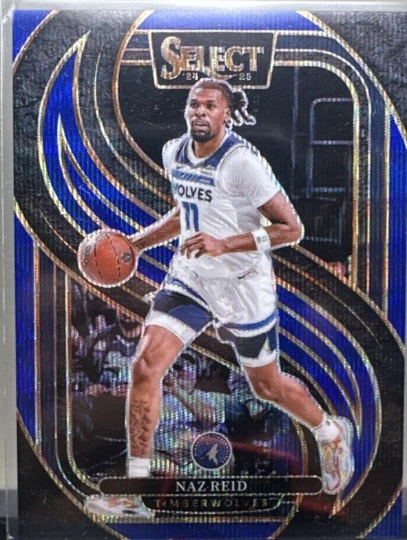 Naz Reid [Blue Wave Prizm] #132