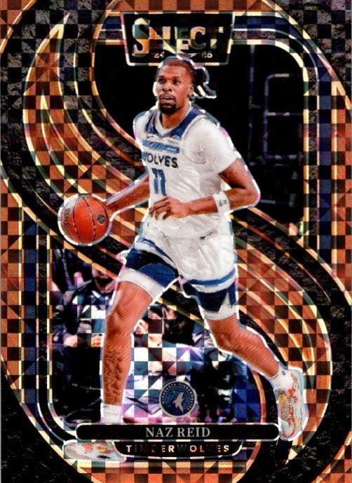 Naz Reid [Bronze Checker Prizm] #132