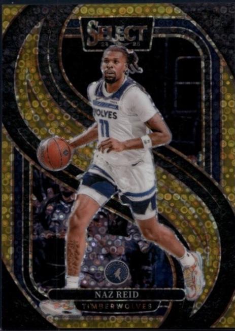 Naz Reid [Gold Disco Prizm] #132