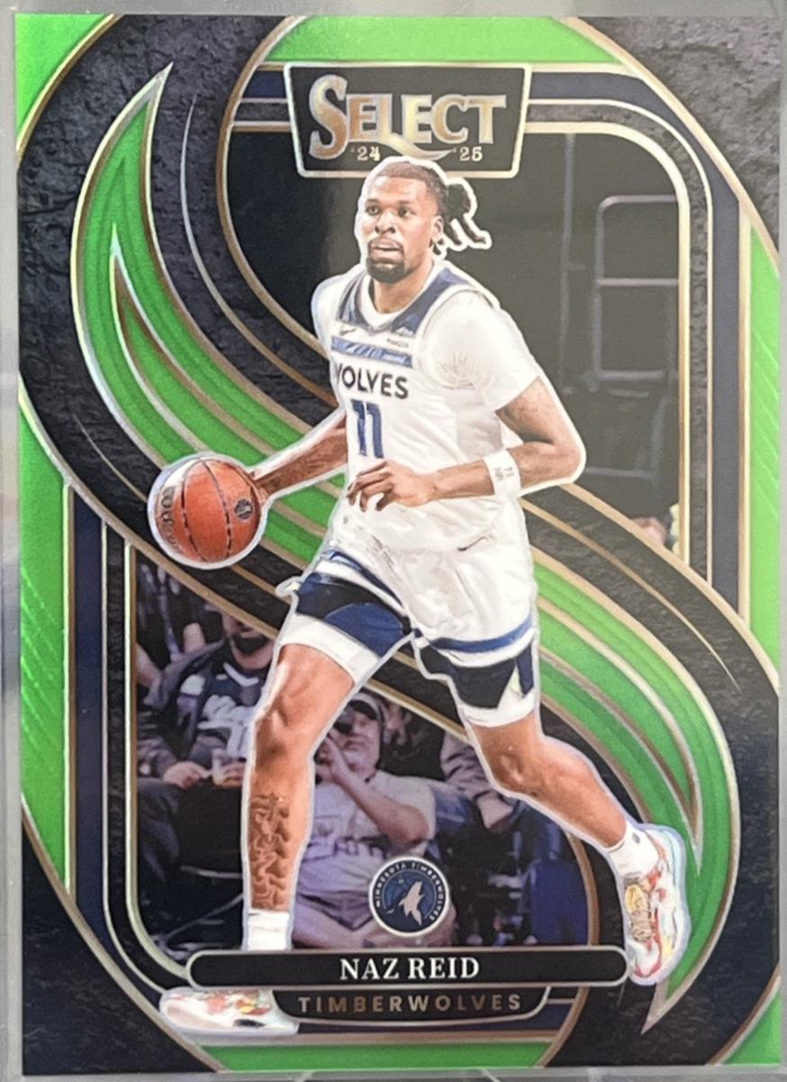 Naz Reid [Neon Green Prizm] #132