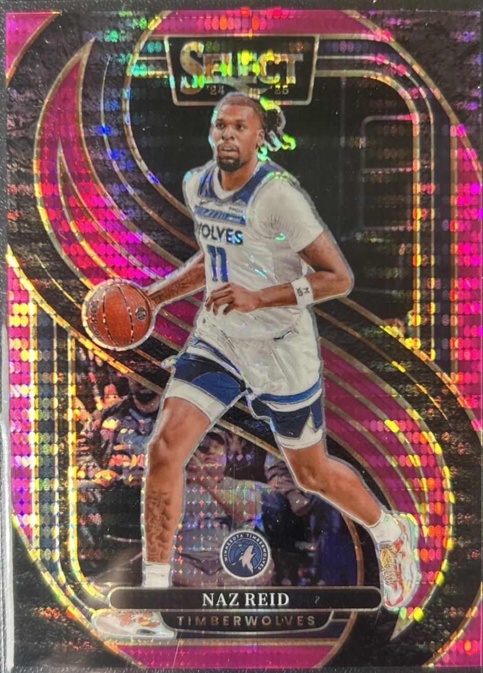 Naz Reid [Neon Purple Pulsar Prizm] #132