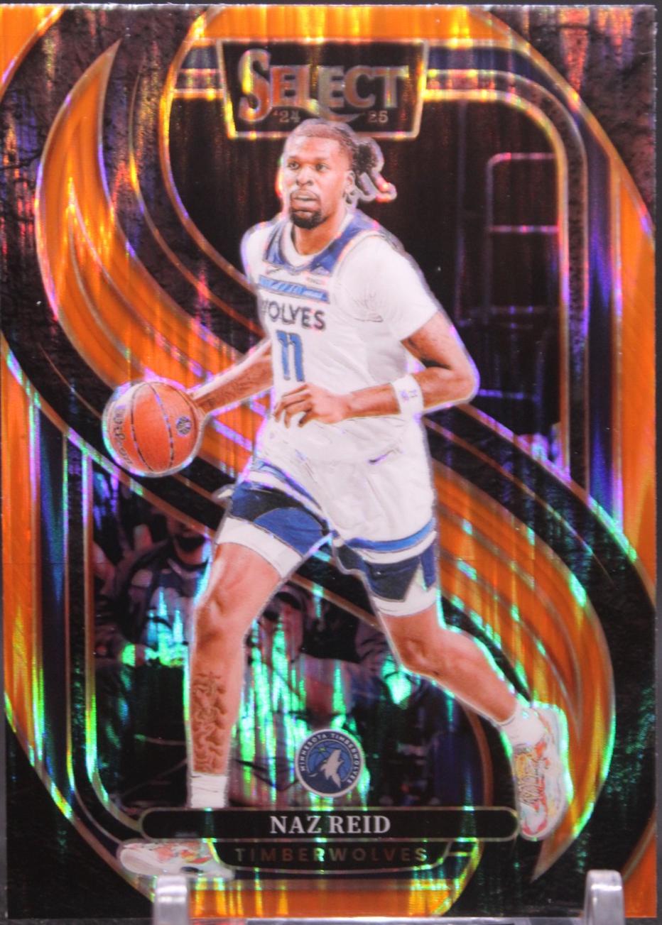 Naz Reid [Orange Flash Prizm] #331
