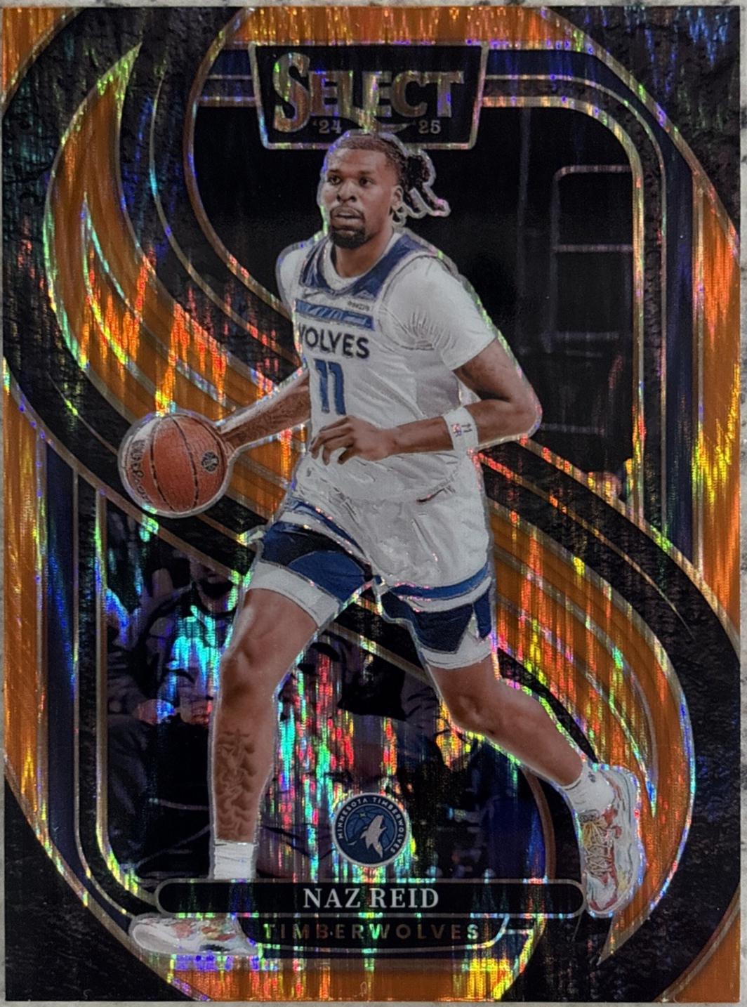 Naz Reid [Orange Prizm] #132