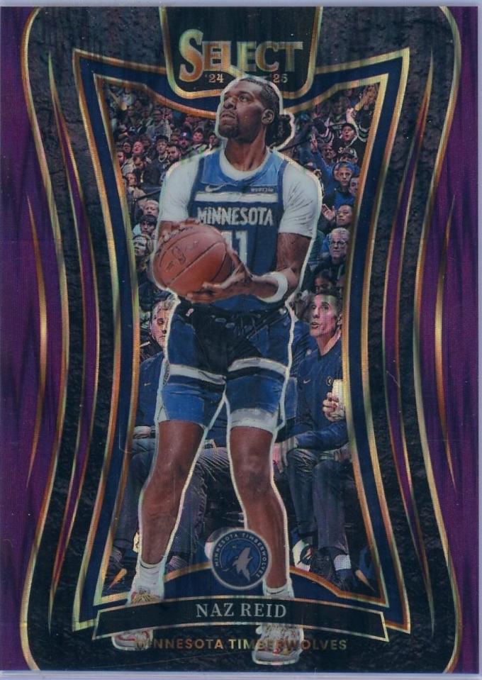 Naz Reid [Purple Flash Prizm] #331
