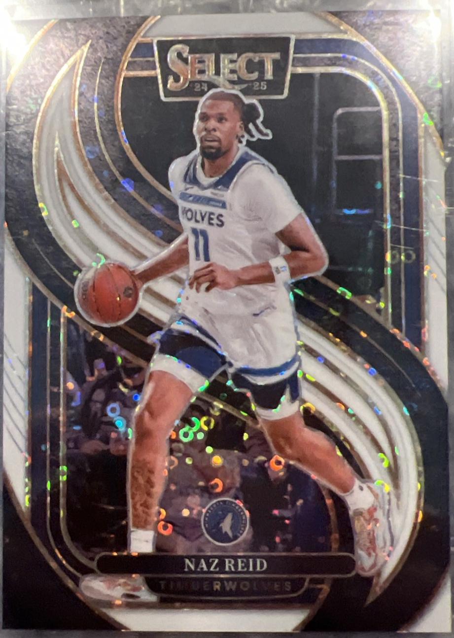 Naz Reid [White Disco Prizm] #132